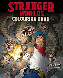 Stranger Worlds Coloring Book