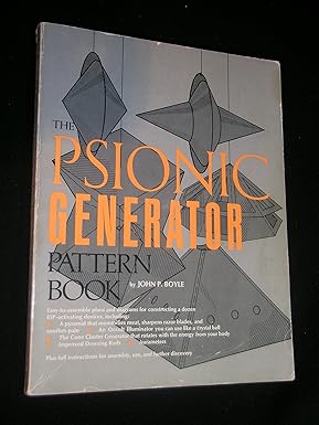 The Psionic Generator Pattern Book