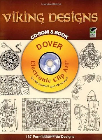 Viking Designs CD-ROM and Book (Dover Electronic Clip Art)
