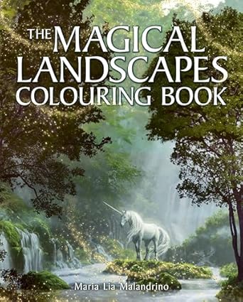 The Magical Landscapes Coloring Book