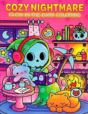 Cozy Nightmare Glow-in-the-Dark Coloring
