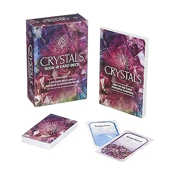Crystals Book & Card Deck: Includes a 52-Card Deck and a 160-Page Illustrated BookCrystals Book & Card Deck: Includes a 52-Card Deck and a 160-Page Illustrated Book