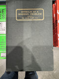 Syphilis as a Modern Problem
