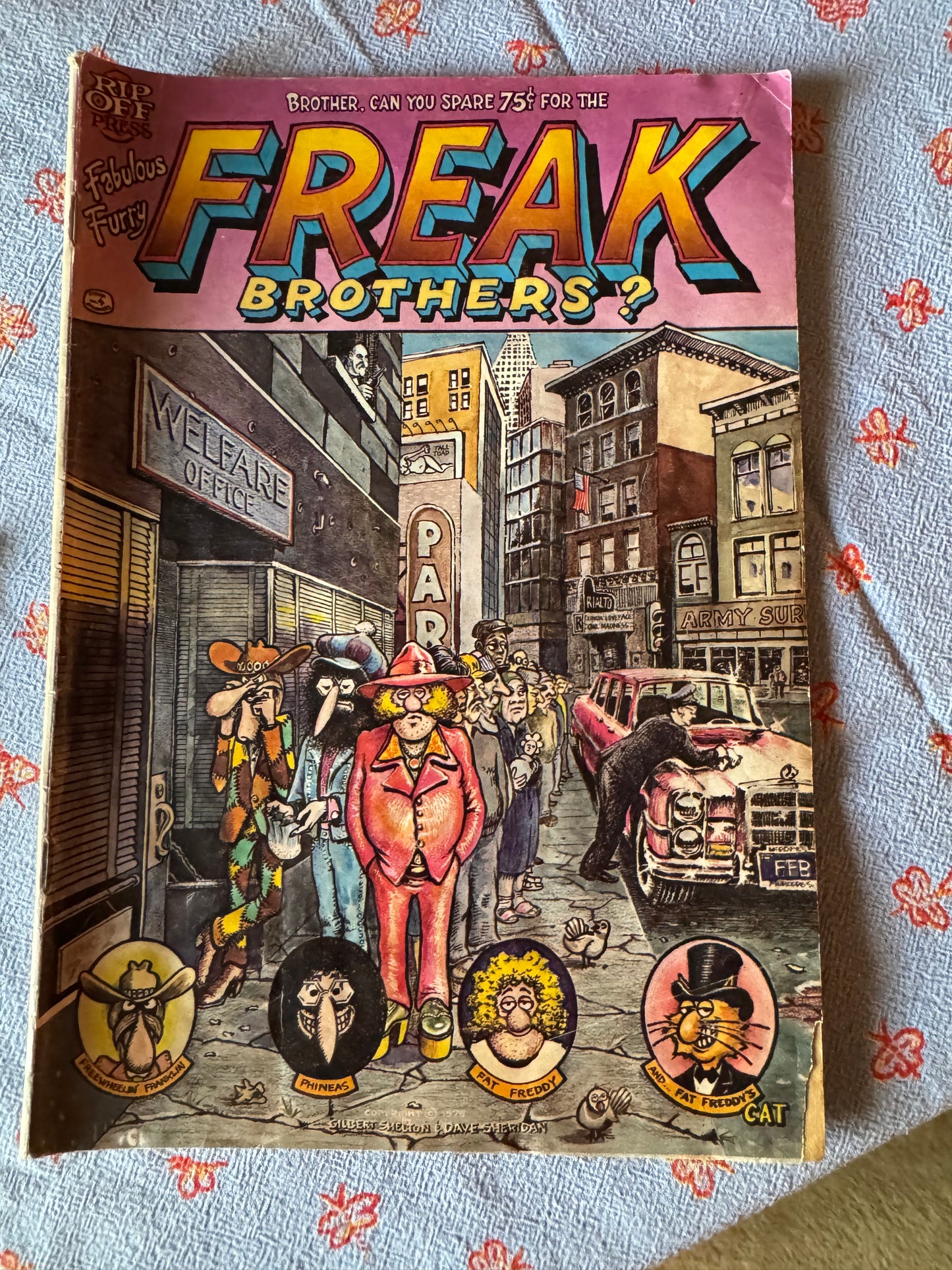 Brother Can You Spare 75 for the Fabulous Furry Freak Brothers