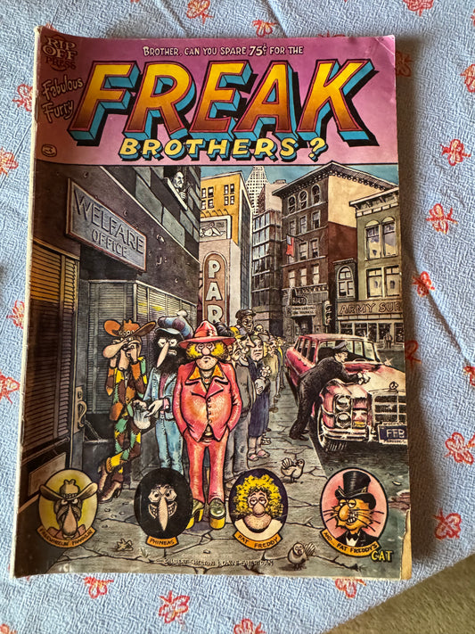 Brother Can You Spare 75 for the Fabulous Furry Freak Brothers
